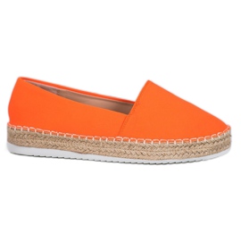 Small Swan Tekstil Espadrilles orange