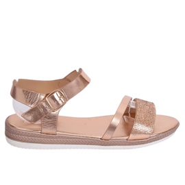 Champagne damesandaler D-118 Champagne lyserød