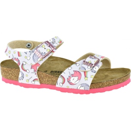 Birkenstock Rio Plain Bfdd Kids 1015620 sandaler lyserød