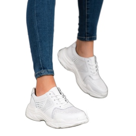 Filippo Klassiske læder sneakers hvid