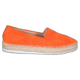 Small Swan Orange ruskind Espadrilles