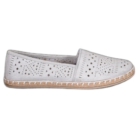MCKEYLOR Aztec Espadrilles Med Aztec -mønstre brun grå