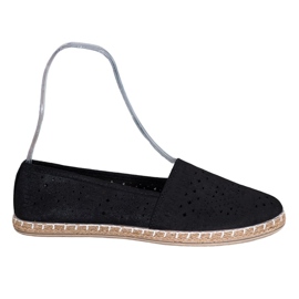 MCKEYLOR Aztec Espadrilles Med Aztec -mønstre sort