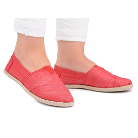NEWS Dame Glitter Espadrilles fra Emmera rød
