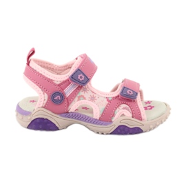 American Club Amerikansk HL17/19 pink-lilla pige sandaler lyserød