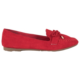 Small Swan Røde loafers