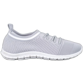 Bella Paris Slip-on sportssko grå