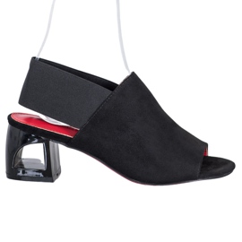 Goodin Slip-on sko på et indlæg sort