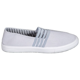 SHELOVET Komfortable Slip-On sneakers grå