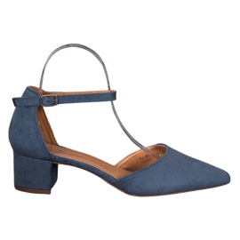 Small Swan Stilfulde pumper marine blå