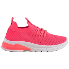 Bella Paris Openwork sneakers lyserød