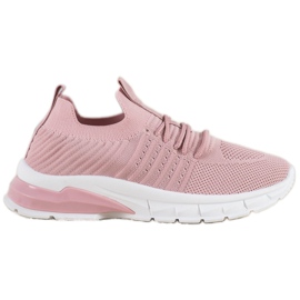 Bella Paris Openwork sneakers lyserød