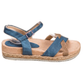 Kylie Espadrilles sandaler blå