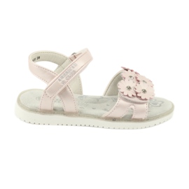 Pink sandaler med perlepailletter American Club XD10/20 lyserød