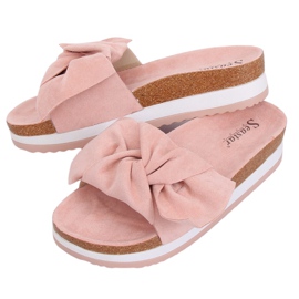 Kvinders pink hjemmesko SS116P Pink lyserød
