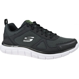 Skechers Track-Bucolo M 52630-BKW sort blå