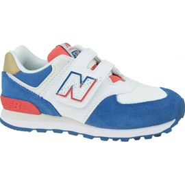 New Balance Jr YV574SCF sko hvid blå