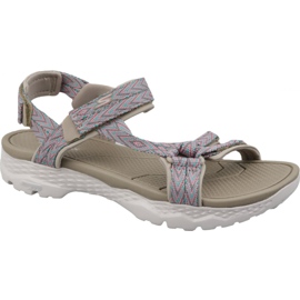 Skechers Go Walk Outdoors W 14644-TPE sandaler beige grå flerfarvet