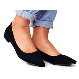 EVE Ballerinas til kvinder Ruskind Sort Westley
