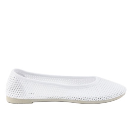 Hvide blonder ballerinaer JX56