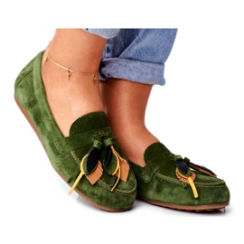 Dame Loafers Maciejka Læder Grøn 04494-09 / 00-5