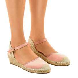 3M85-20 lyserøde espadriller
