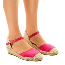 Lyserøde espadriller 3M85-19