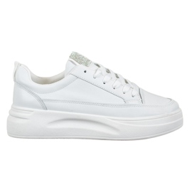 SHELOVET Sneakers på modeplatformen hvid
