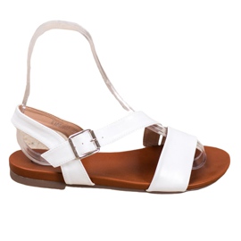 Kylie Klassiske sandaler hvid