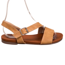 Kylie Klassiske sandaler brun