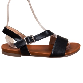 Kylie Klassiske sandaler sort