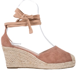 SHELOVET Kile Espadrilles lyserød