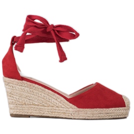 SHELOVET Kile Espadrilles rød