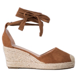 SHELOVET Kile Espadrilles brun