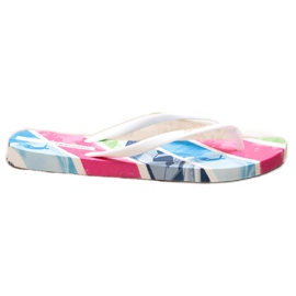 HOTMARZZ Mønstrede flip-flops flerfarvet