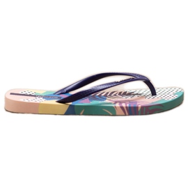 HOTMARZZ Mønstrede flip-flops flerfarvet