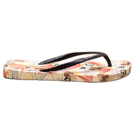 HOTMARZZ Mønstrede flip-flops flerfarvet