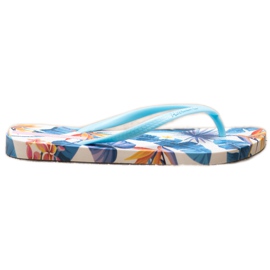 HOTMARZZ Mønstrede flip-flops flerfarvet