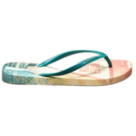 HOTMARZZ Mønstrede flip-flops flerfarvet