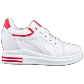 Lovery Wedge Sneakers hvid