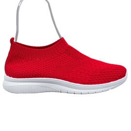 SHELOVET Slip On Sneakers rød