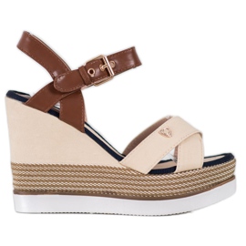 SHELOVET Kile sandaler brun