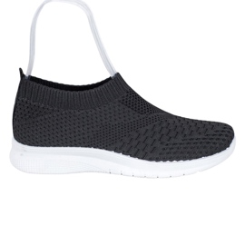 SHELOVET Slip On Sneakers sort
