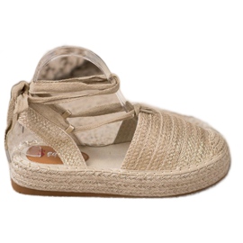 Seastar Bundet Espadrilles sandaler gylden