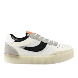 Hvide sportssko LA51P sneakers flerfarvet