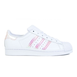 Adidas Superstar Jr FV3139 sko hvid sort