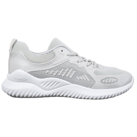 SHELOVET Sneakers med mesh grå