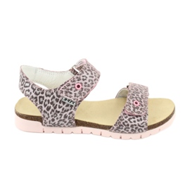 Pink Sandaler i Leopard Print Bartek 76183-BBK lyserød