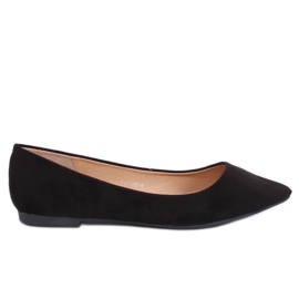 Sort ballerina til kvinder P3T1168-6 Sort II kvalitet