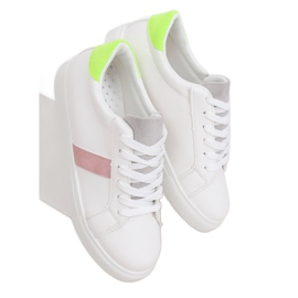 Hvide damesneakers WB811 WHITE / GRAY